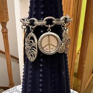 Lucky Brand watch & charm bracelet